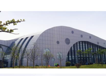 丽江会议中心外景网架工程
